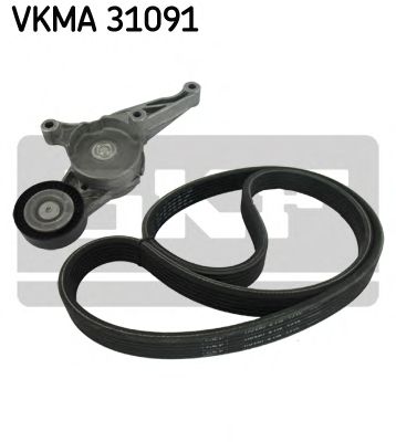 Поликлиновой ременный комплект VKMA 31091