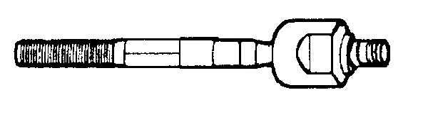Articulação axial, barra de acoplamento 12.06.167