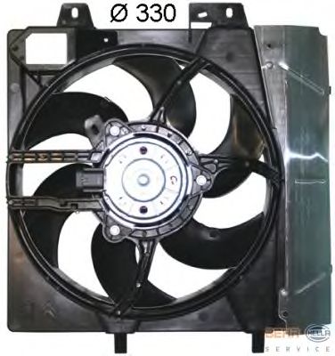 Вентилятор, охлаждение двигателя 8EW 351 043-551