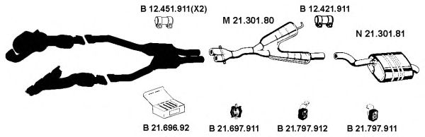 Exhaust System 212163