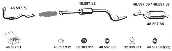 Exhaust System 482023