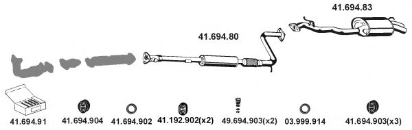 Exhaust System 412008