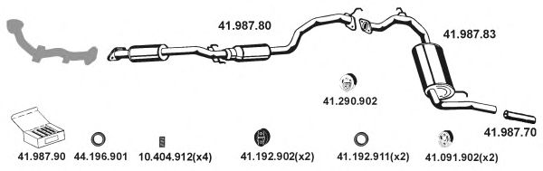 Exhaust System 412017