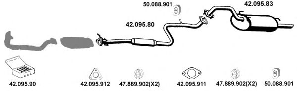 Exhaust System 422003