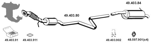 Exhaust System 492012