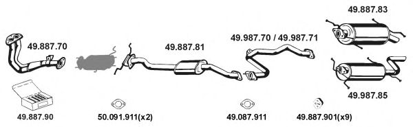 Exhaust System 492050