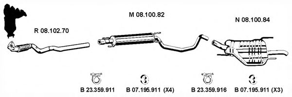 Exhaust System 082588