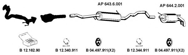 Exhaust System AP_2165