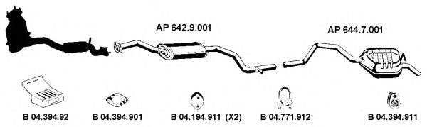 Exhaust System AP_2179