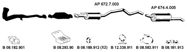 Egzoz sistemi AP_2197