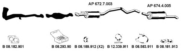 Egzoz sistemi AP_2231