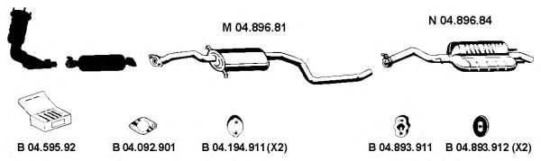 Exhaust System 042058
