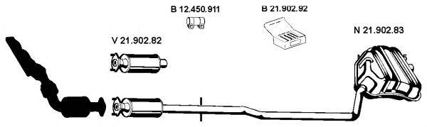 Exhaust System 212282