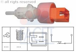 Schalter, Kupplungsbetätigung (GRA); Schalter, Kupplungsbetätigung (Motorsteuerung) 7.1248