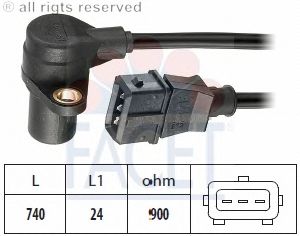 Generador de impulsos, cigüeñal; Generador de impulsos, Volante motor 9.0214