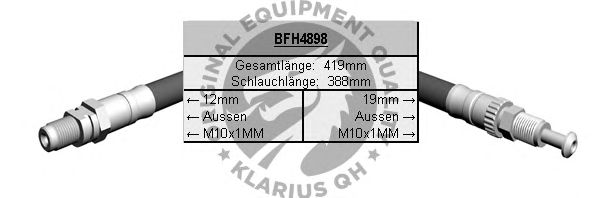 Ελαστικός σωλήνας φρένων BFH4898