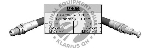 Ελαστικός σωλήνας φρένων BFH4899