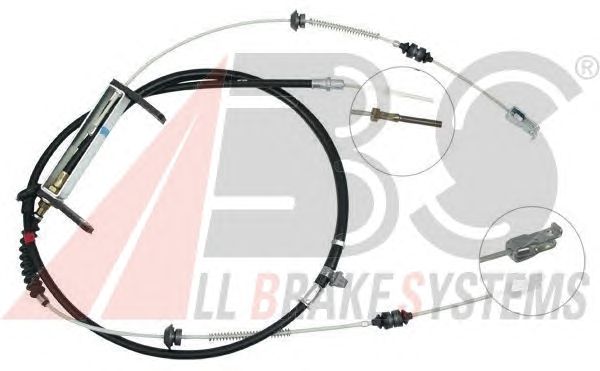 Cable, parking brake K12365