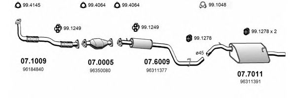 Exhaust System ART0577