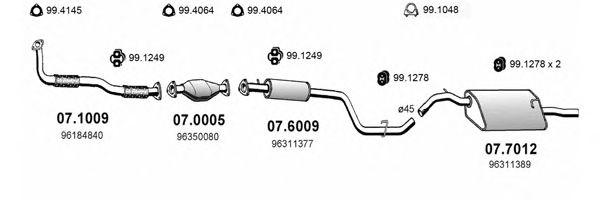 Exhaust System ART0578