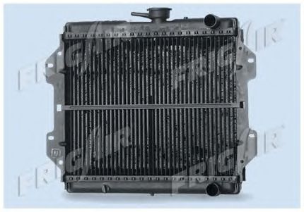 Radiator, engine cooling 0114.2001