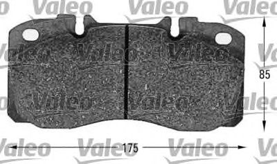Brake Pad Set, disc brake 541654