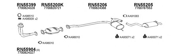 Exhaust System 550362