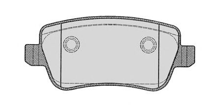 Комплект тормозных колодок, дисковый тормоз 904.0