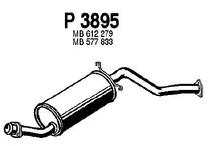 Middle Silencer P3895