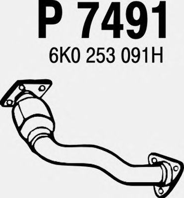 Exhaust Pipe P7491