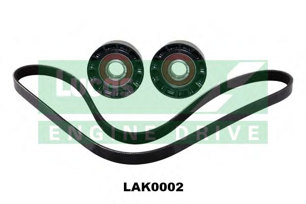 Поликлиновой ременный комплект LAK0002