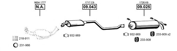 Exhaust System CI092830