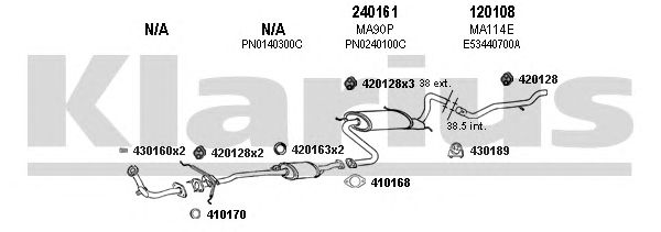 Exhaust System 570113E