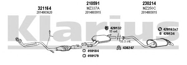 Exhaust System 600239E