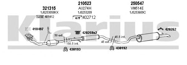 Exhaust System 790150E