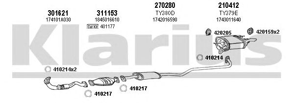 Exhaust System 900204E