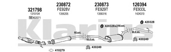 Exhaust System 361658E