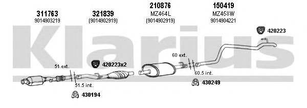 Exhaust System 600492E