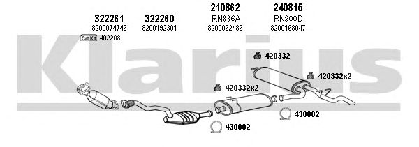 Exhaust System 721024E