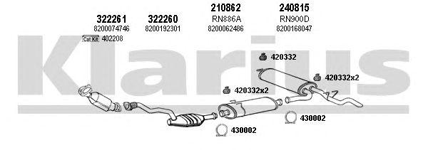 Exhaust System 721028E