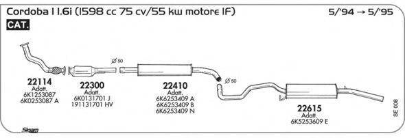 Exhaust System SE008