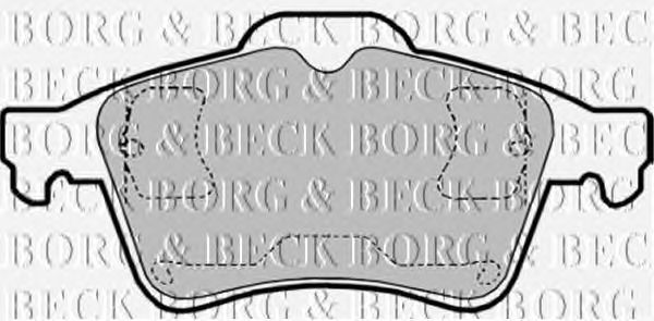 Brake Pad Set, disc brake BBP1740