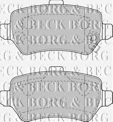 Brake Pad Set, disc brake BBP1777