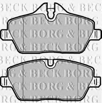 Brake Pad Set, disc brake BBP1926