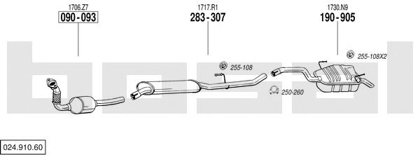 Exhaust System 024.910.60