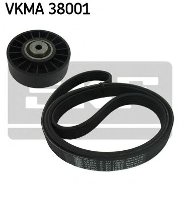 Поликлиновой ременный комплект VKMA 38001