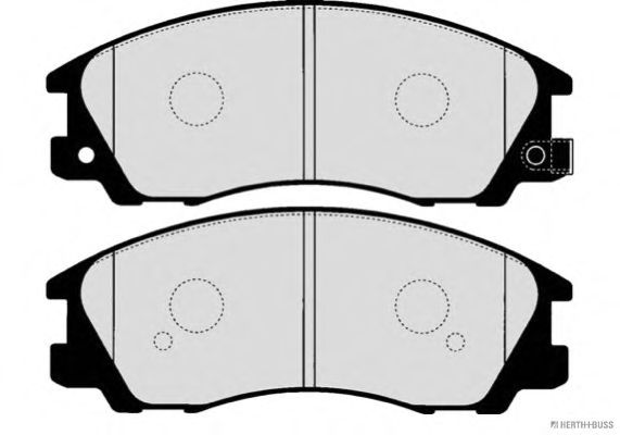 Комплект тормозных колодок, дисковый тормоз J3600537
