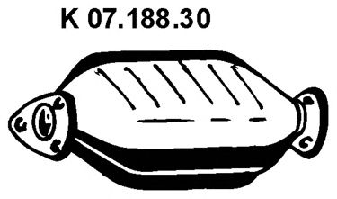Katalizatör; Dönüstürme katalizörü 07.188.30