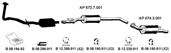 Exhaust System AP_2184