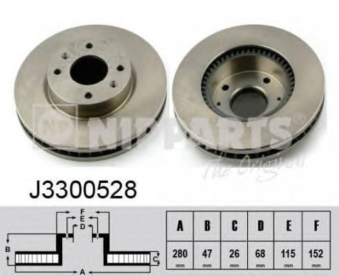 Brake Disc J3300528